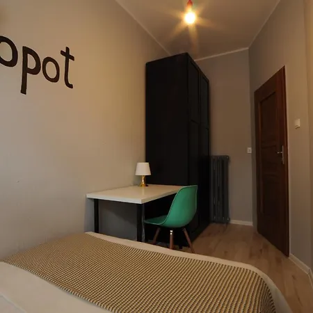 公寓 Pokoje W Centrum Sopotu Na Parterze *